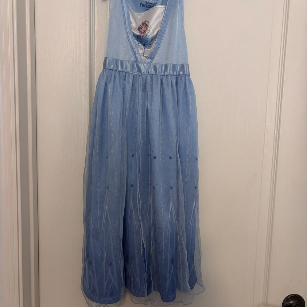 Disney Frozen Elsa Light Blue Princess Nightgown or Dress